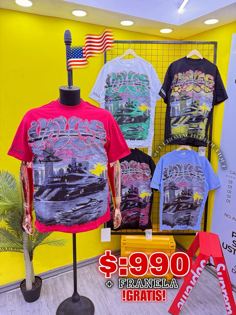 T-shirt Valley oferta🔥