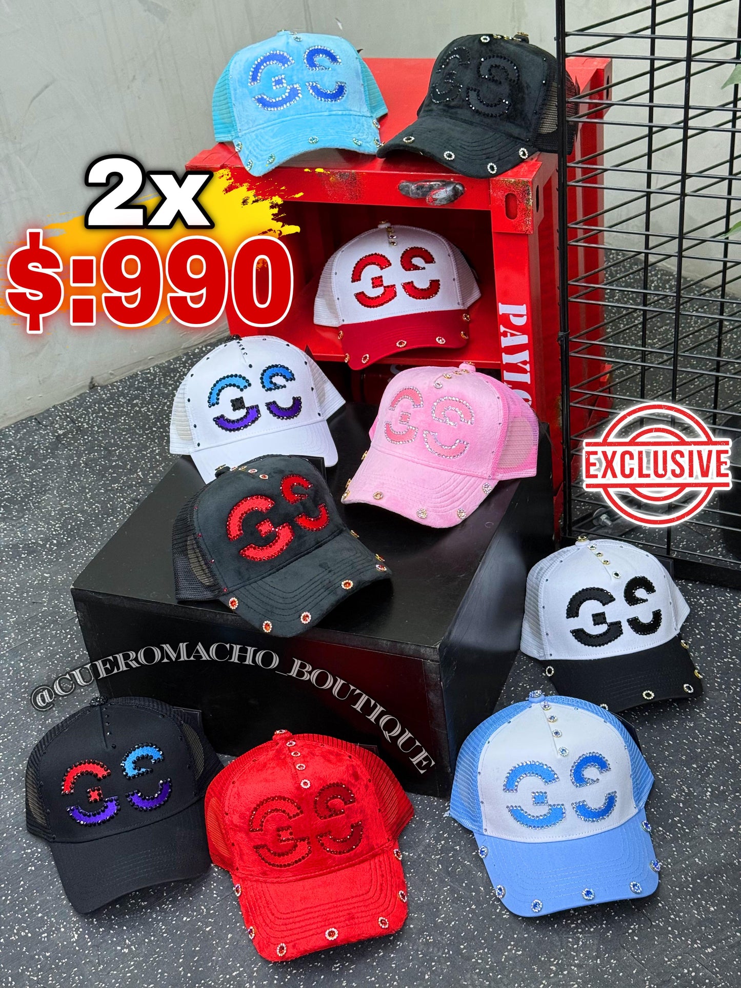 Gorra de brillo ( 2x $:990 )