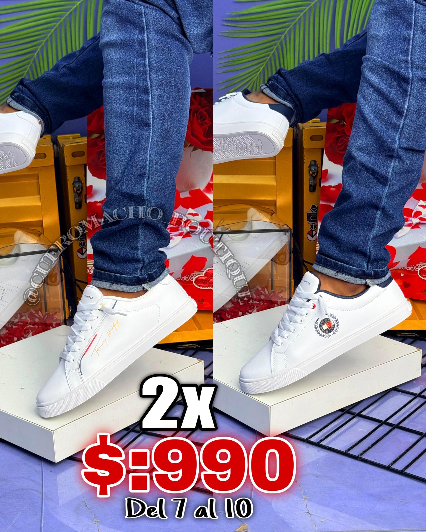Tenis Tommy Hilfiger 2x $:990