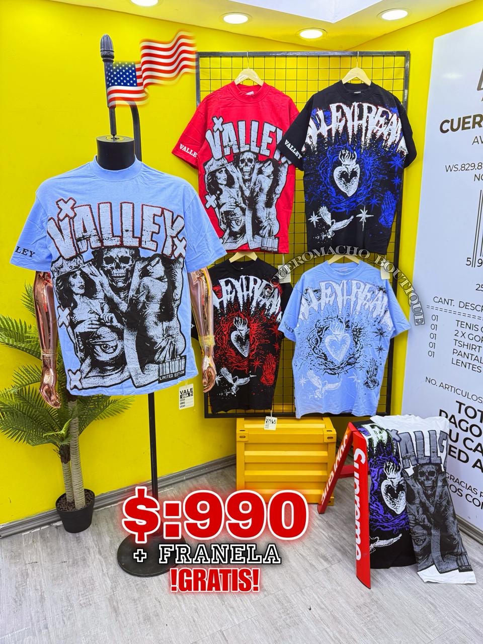 T-shirt Valley oferta🔥