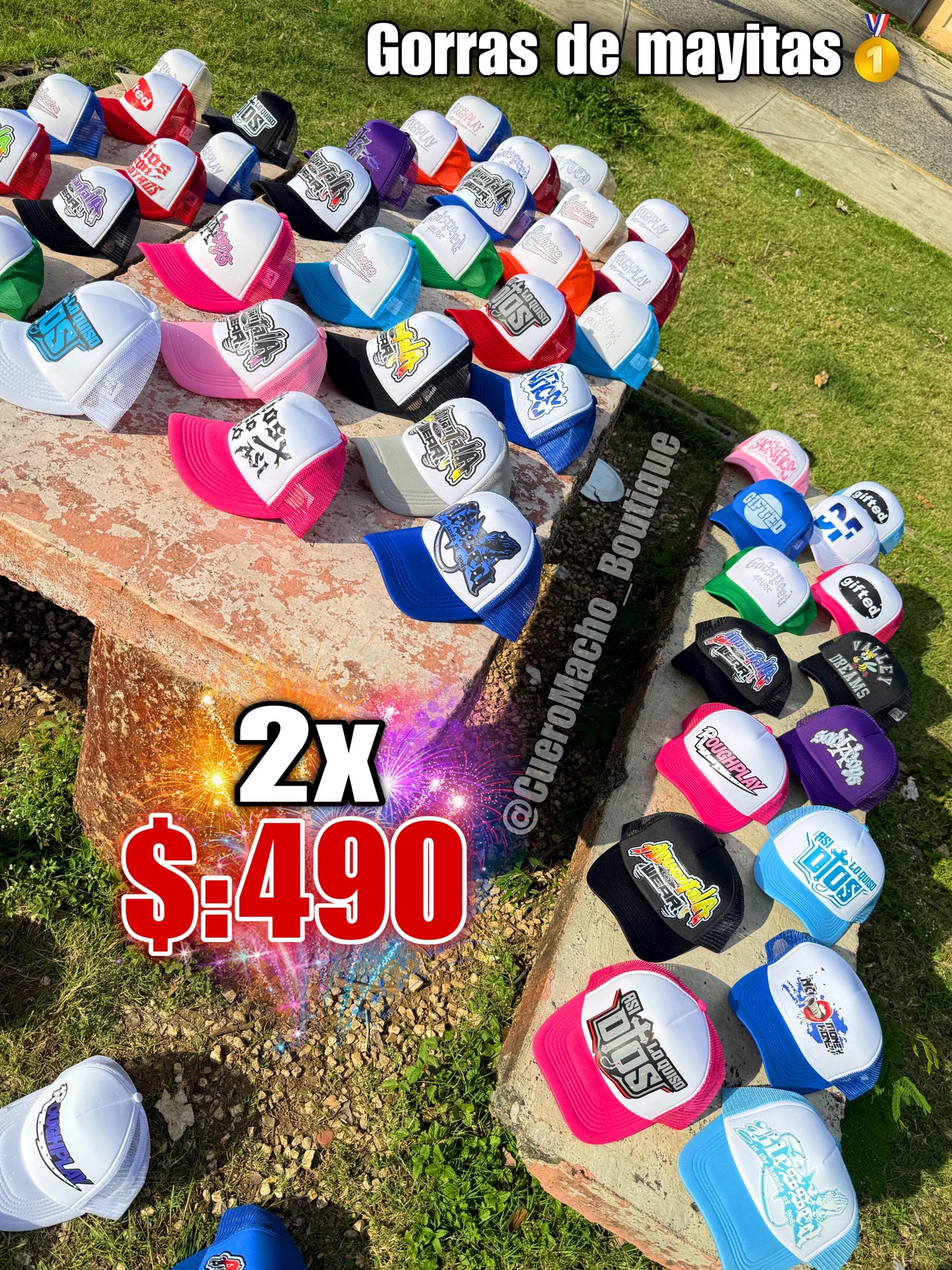 Gorras de brillo💎 ( 2x $:490 )