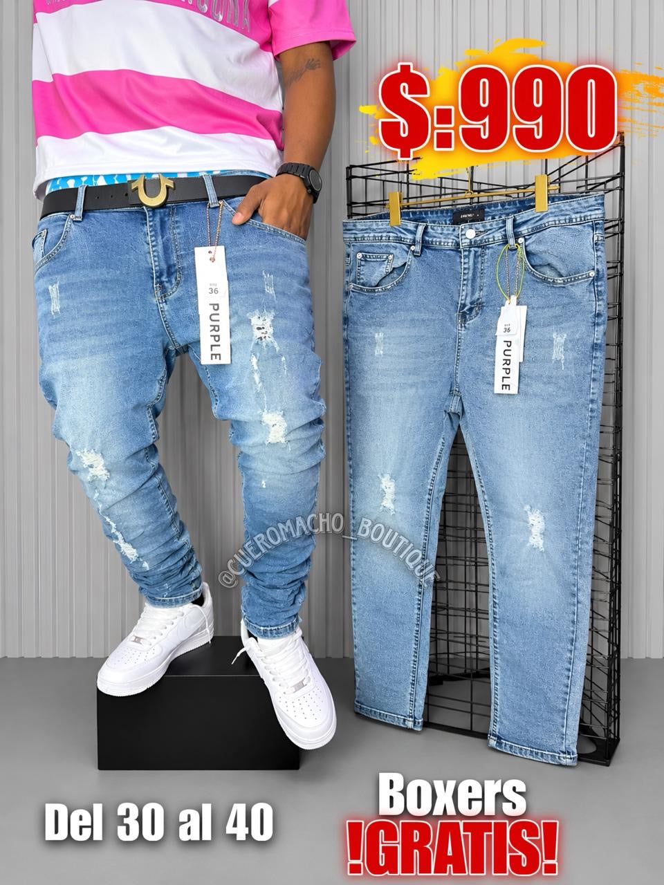 Pantalones Purple