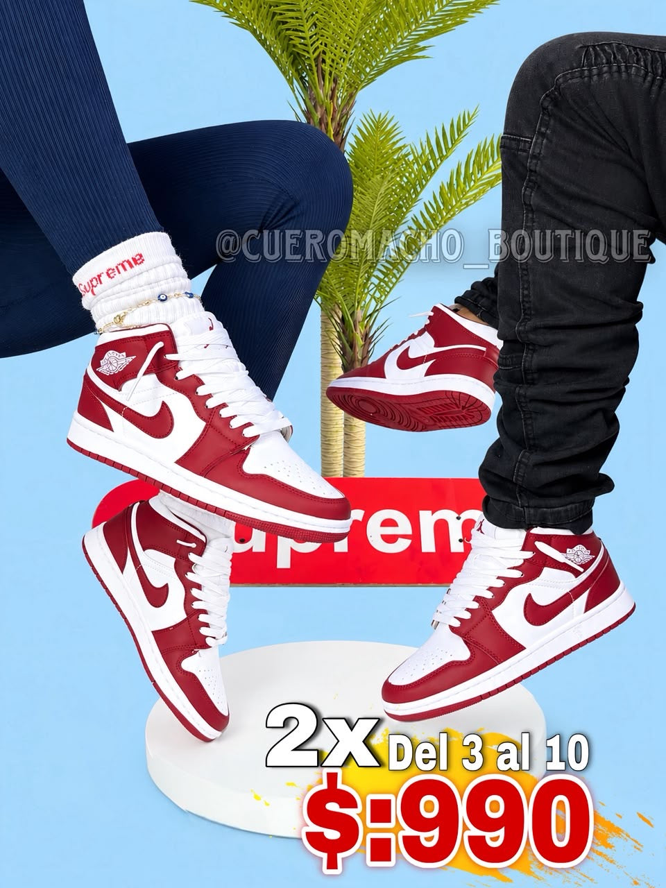 Jordan 1 ofertas 2x $:990