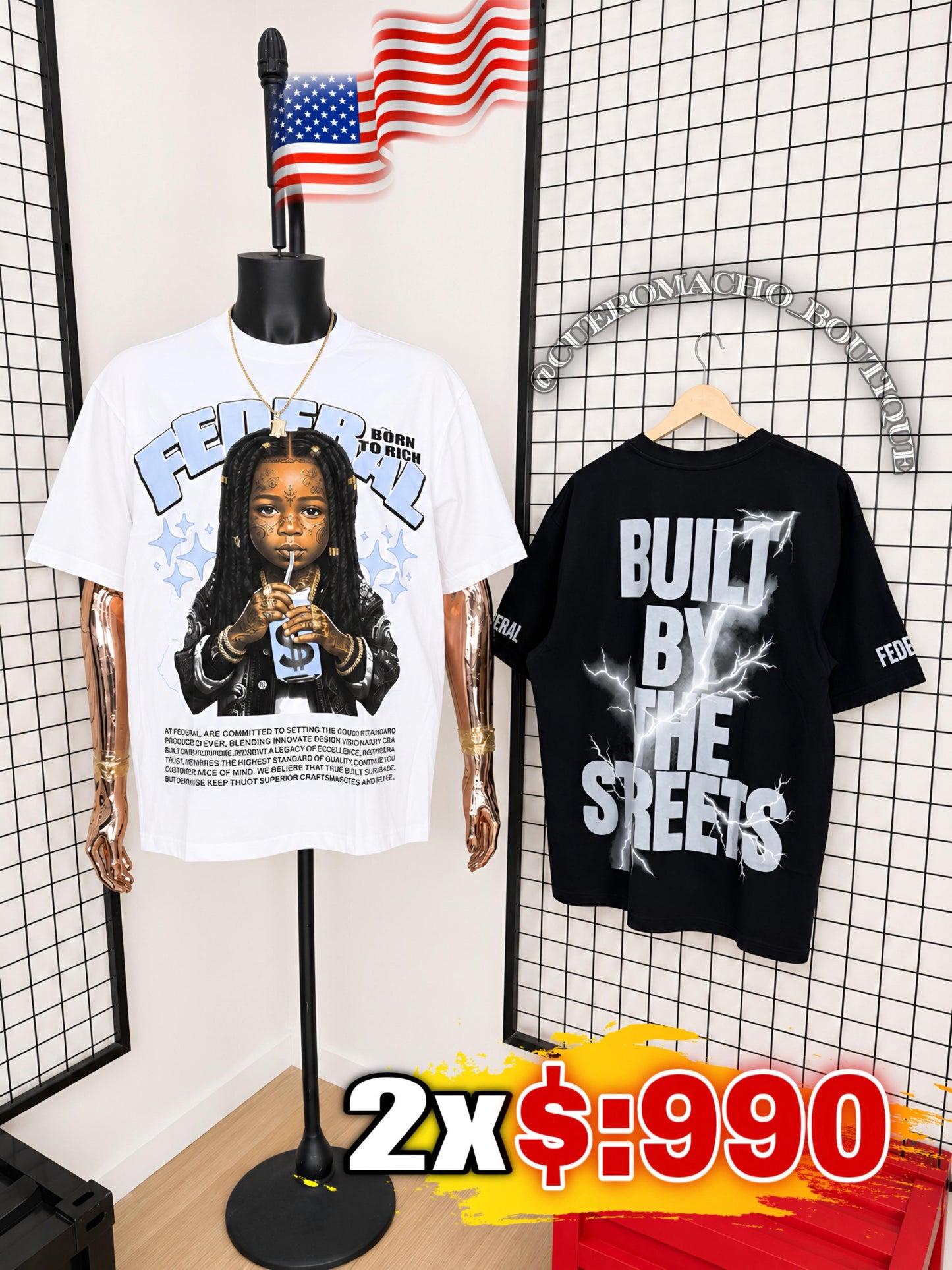Poloche Federal 2x $:990
