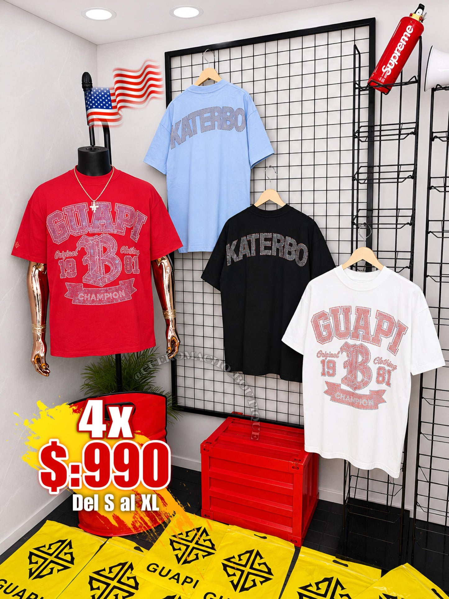 Poloche 4x $:990 oferta