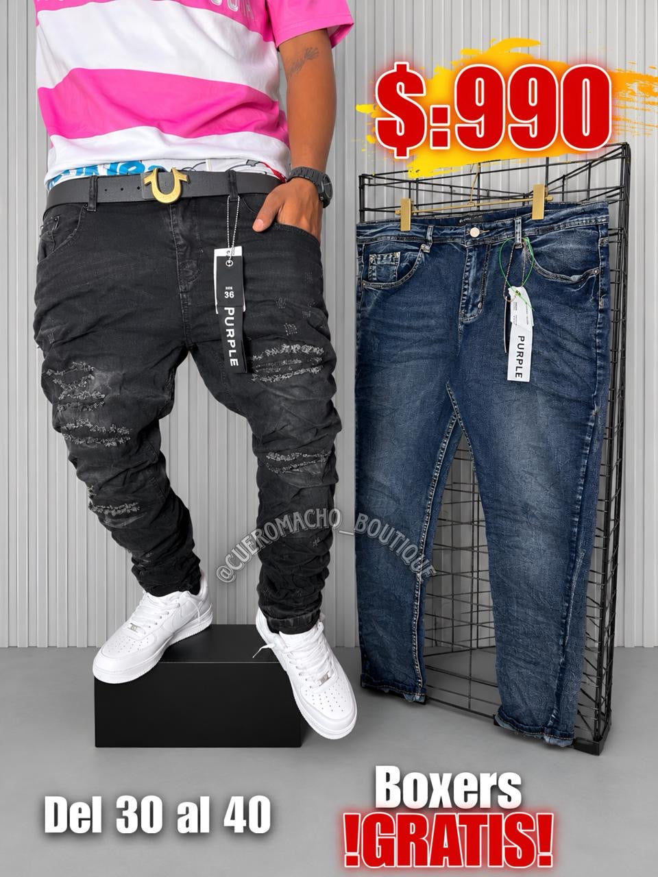 Pantalones Purple