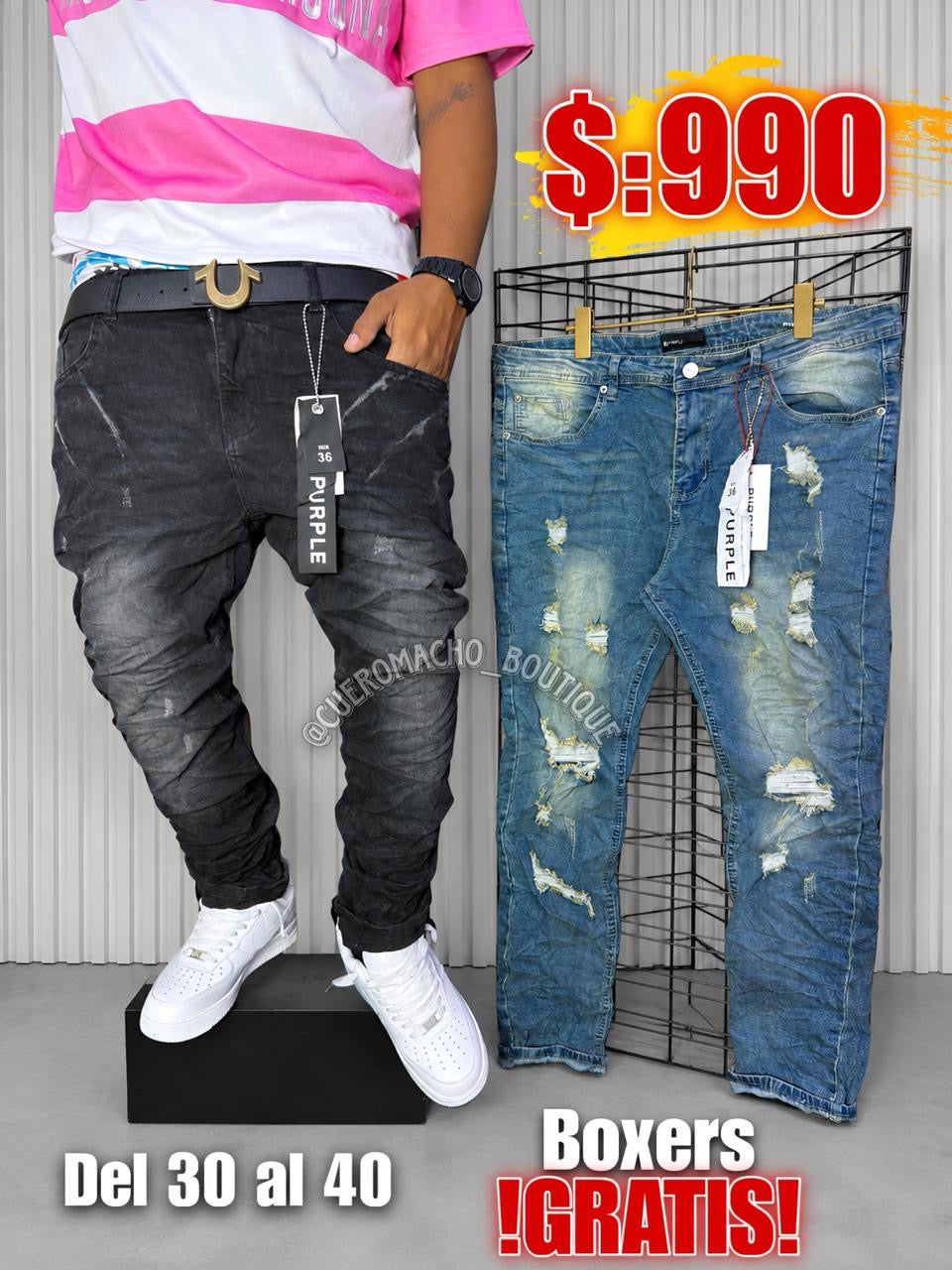Pantalones Purple