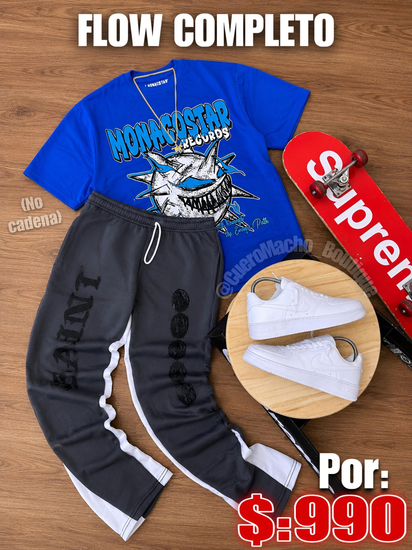 Combo $:990 flow entero