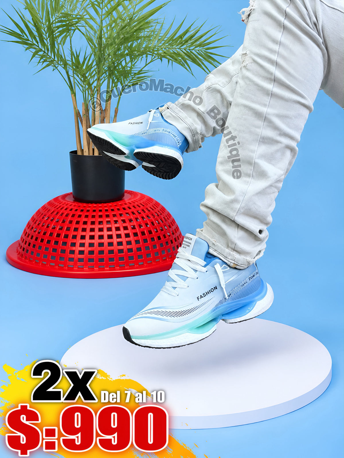 Tenis fashion Hombres 2x $:990