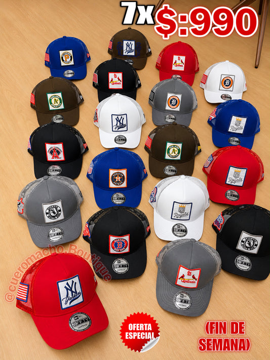 7 Gorras x $:990