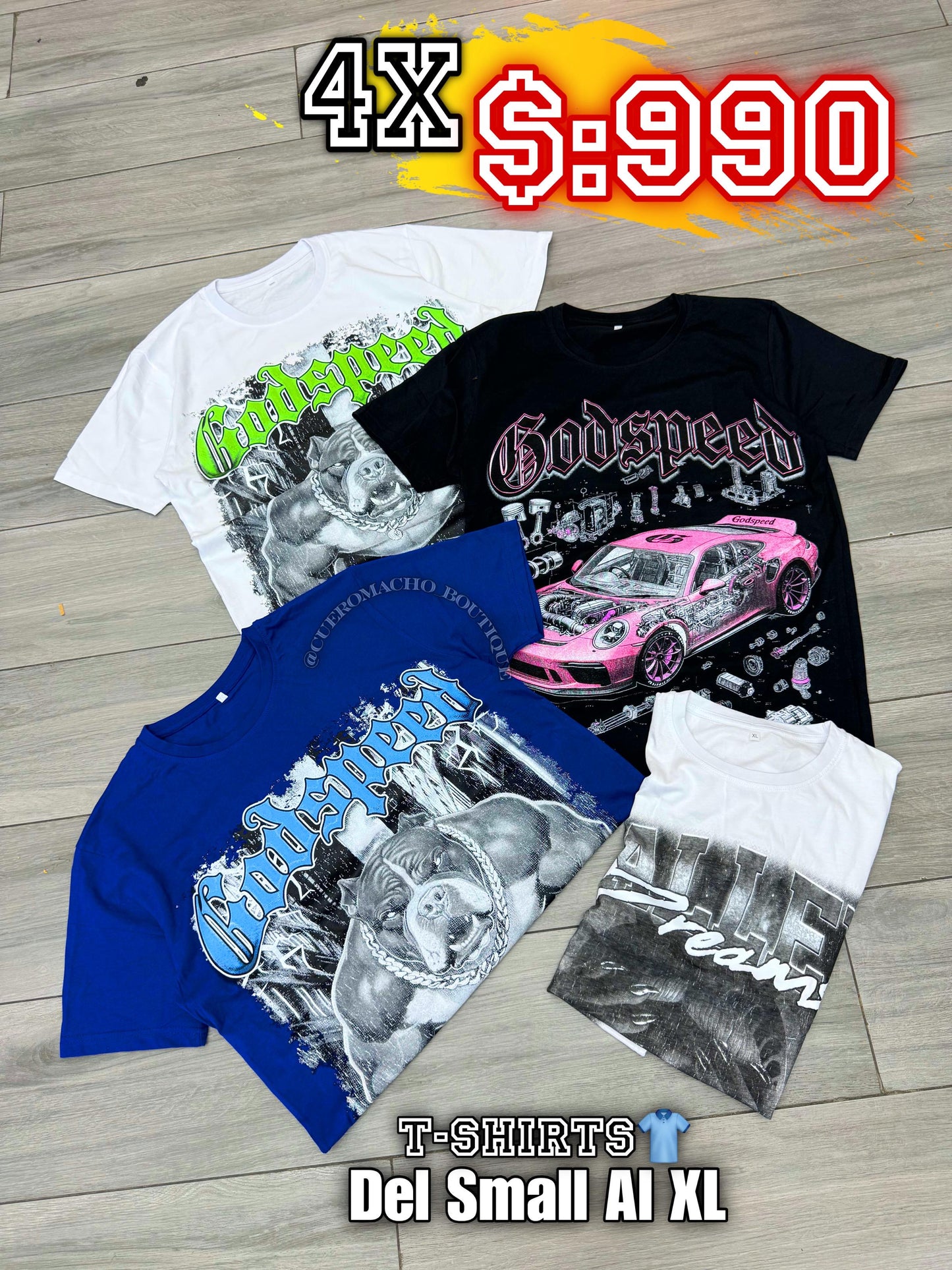 T-shirt (Super oferta 4x $:690)