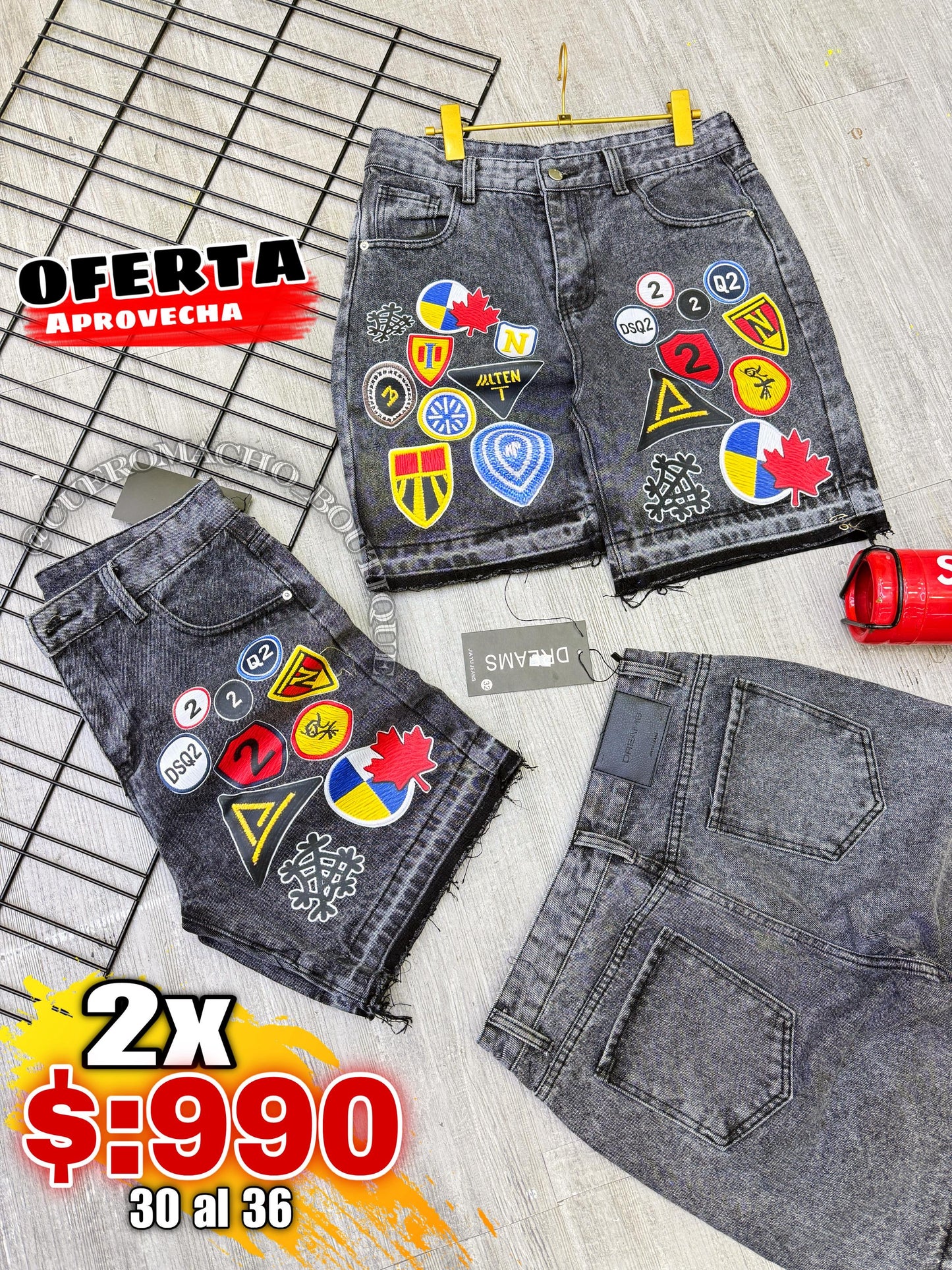 Bermudas 2x $:990🇺🇸