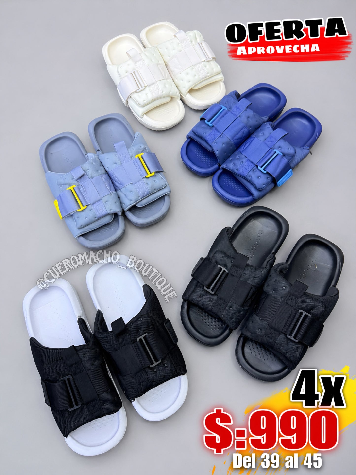 Sandalias ofertas 4x $:990
