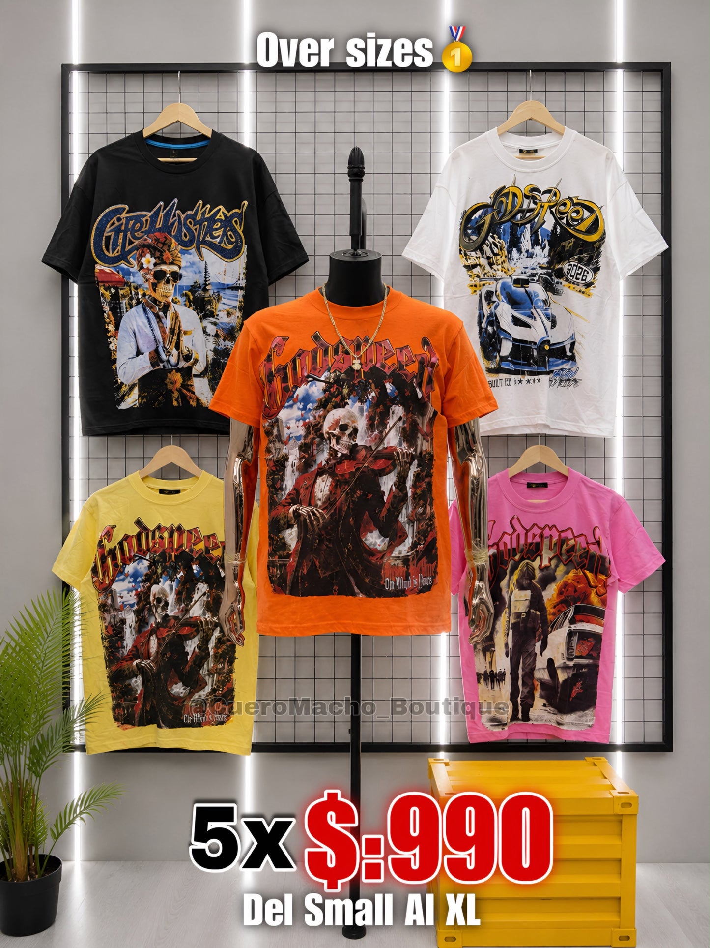 Poloche Over size 5x $:990