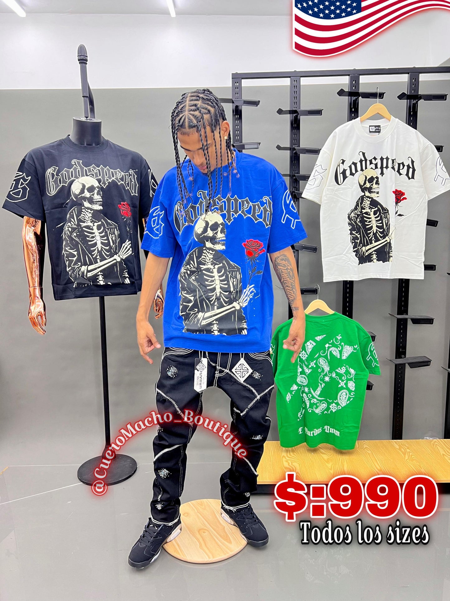 T-shirt Godspeed💎