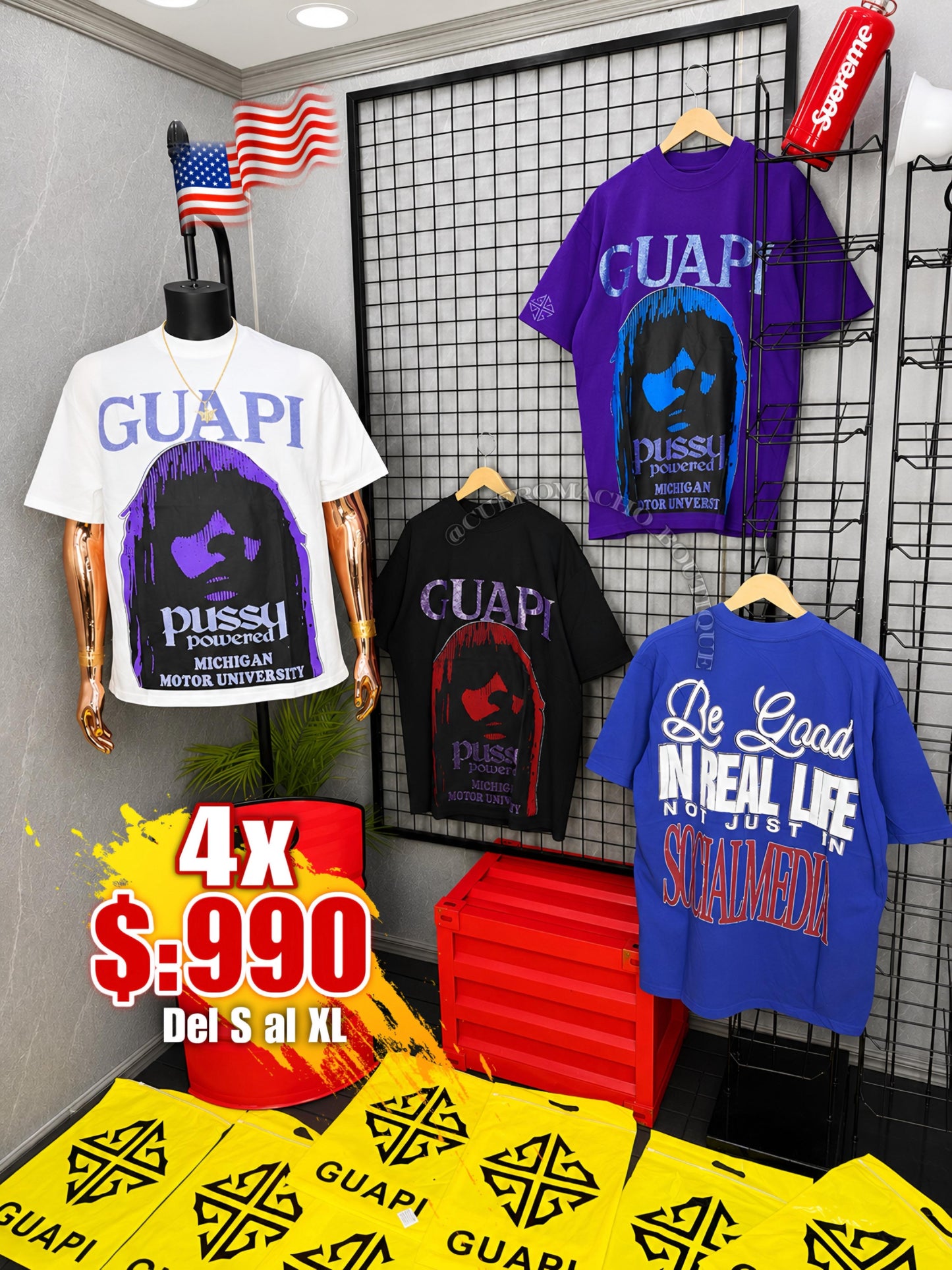 Poloche 4x $:990 oferta