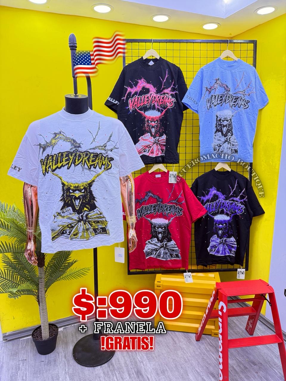 T-shirt Valley oferta🔥