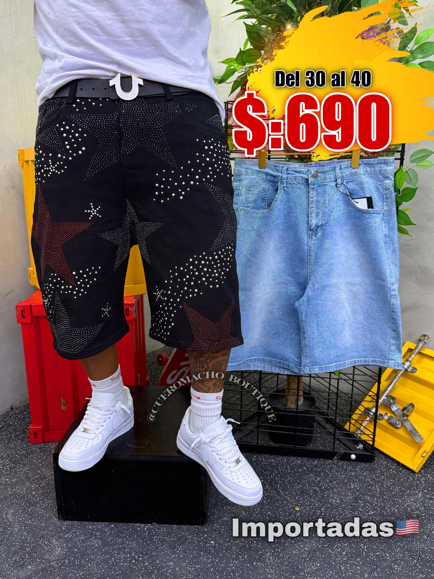 Bermudas de brillo💎
