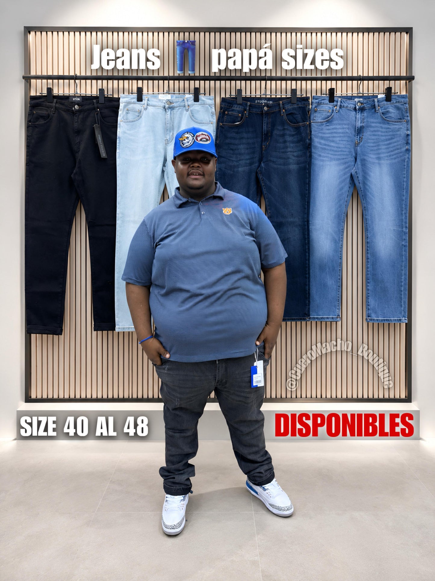 Pantalones PAPÁ Size (para gordos)