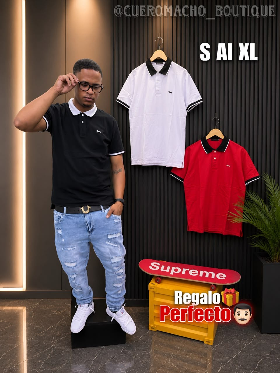Poloche de cuello clásicos