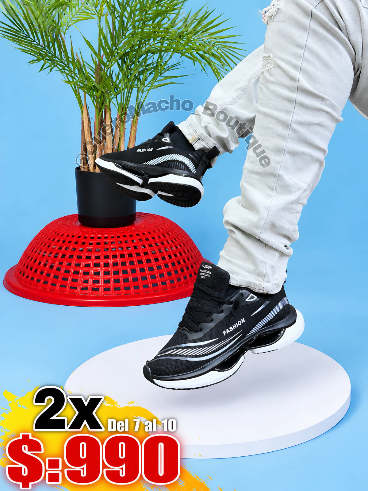 Tenis fashion Hombres 2x $:990