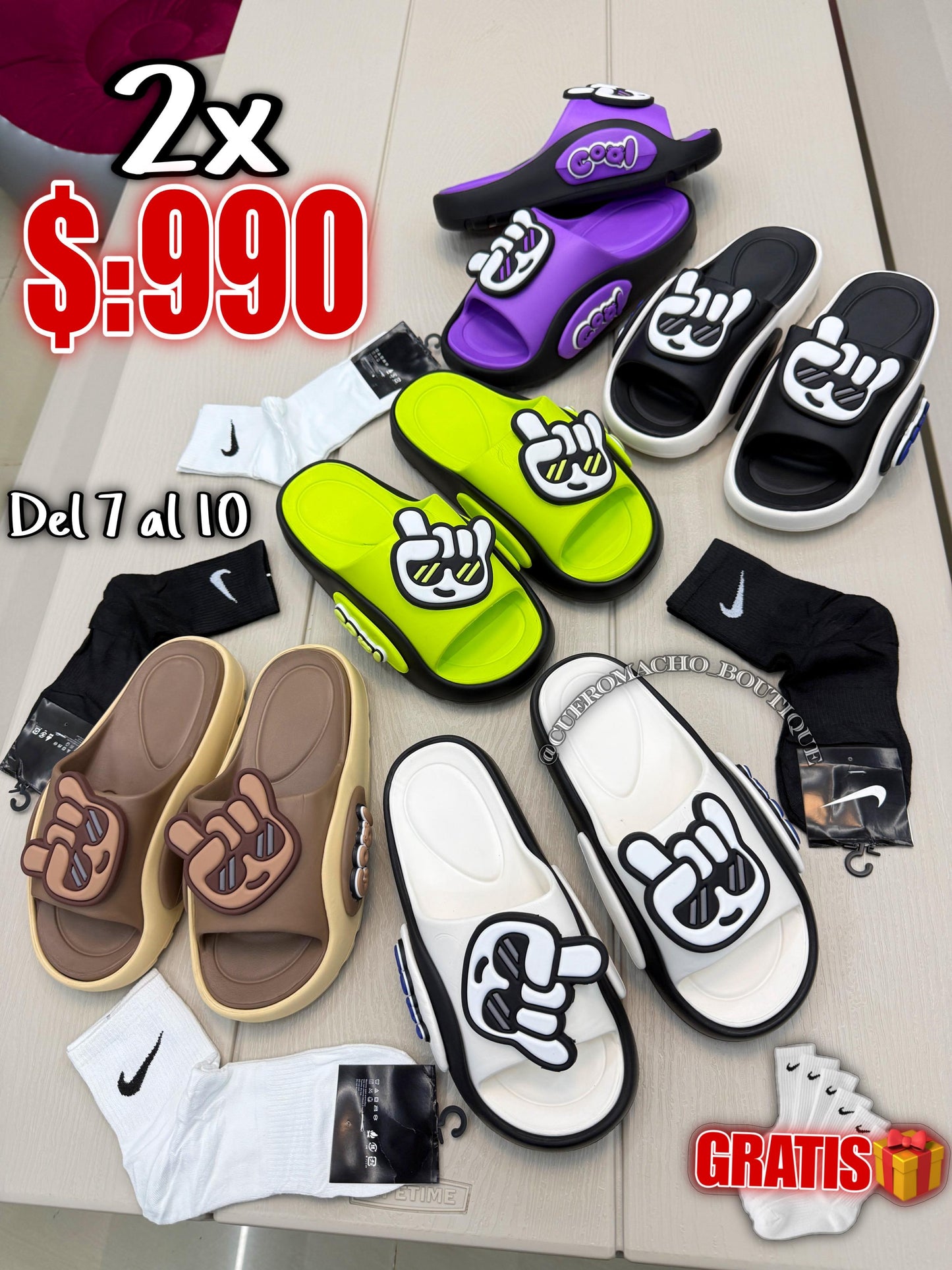 Sandalias 2 x $:990