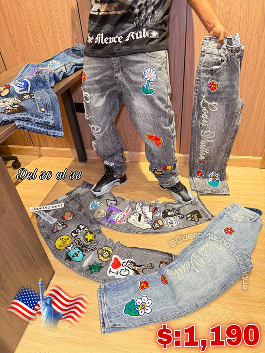 Pantalones Parches 🇺🇸