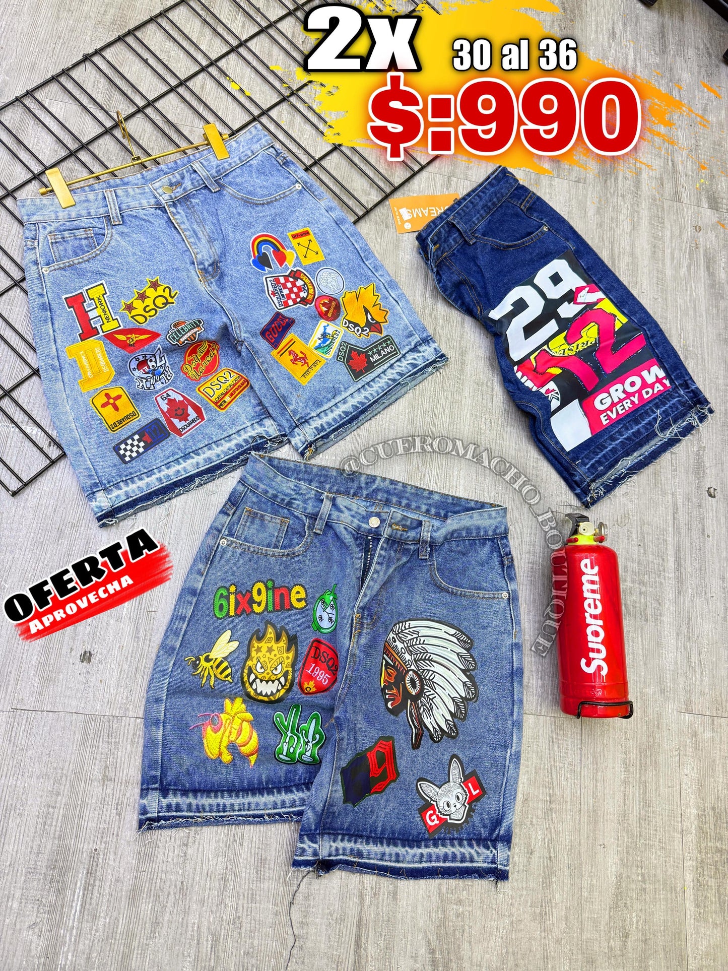 Bermudas 2x $:990🇺🇸