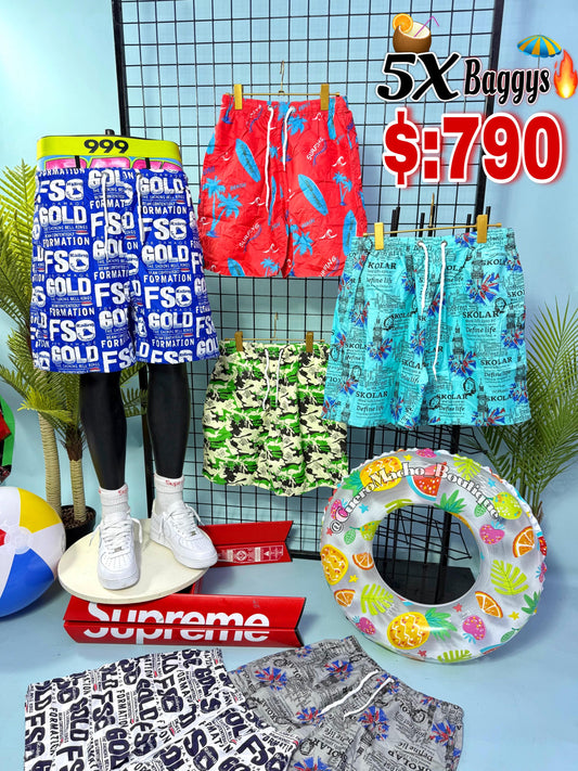 Baggies Playeros🏝️ 5x $:790