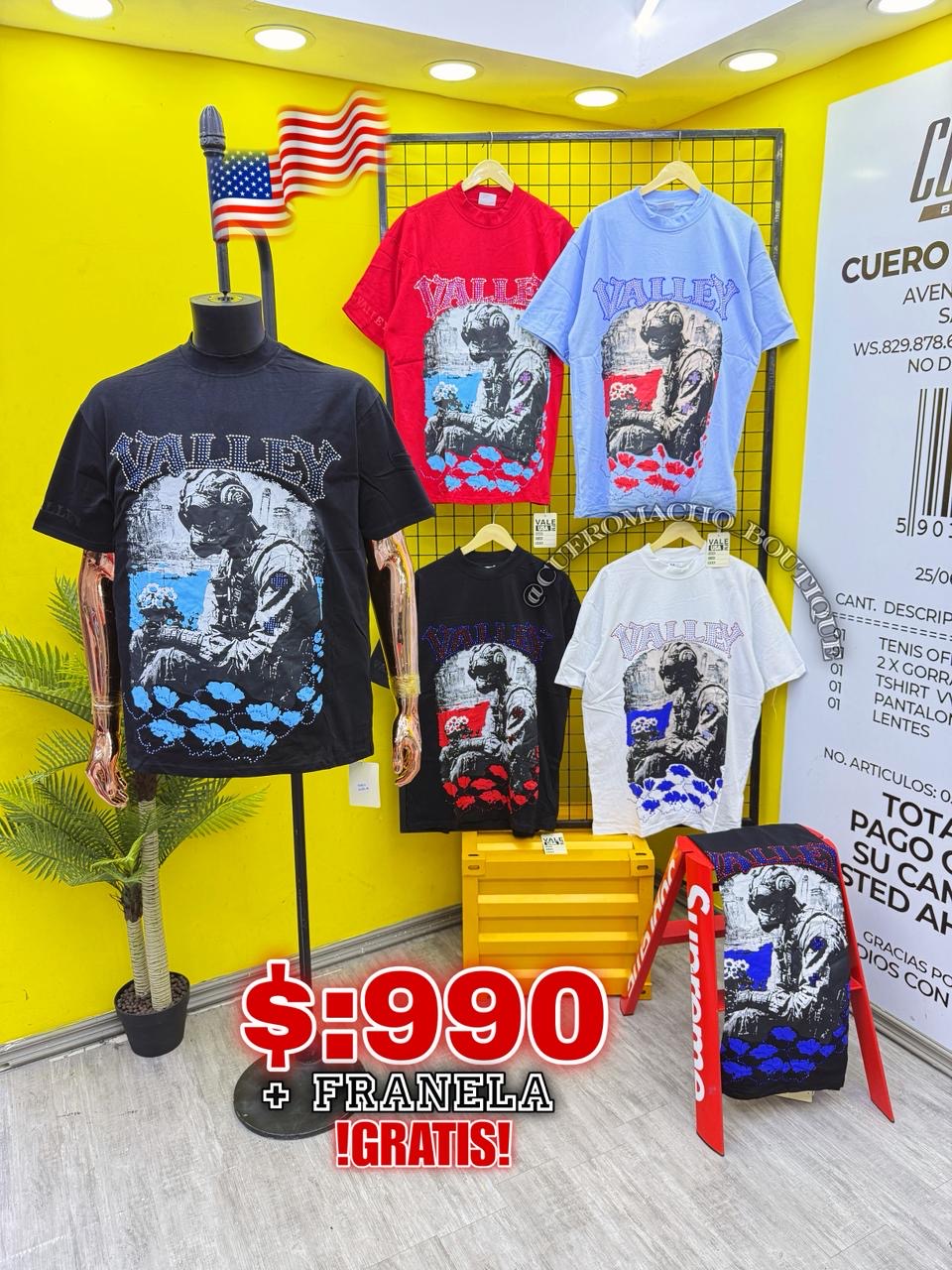 T-shirt Valley oferta🔥