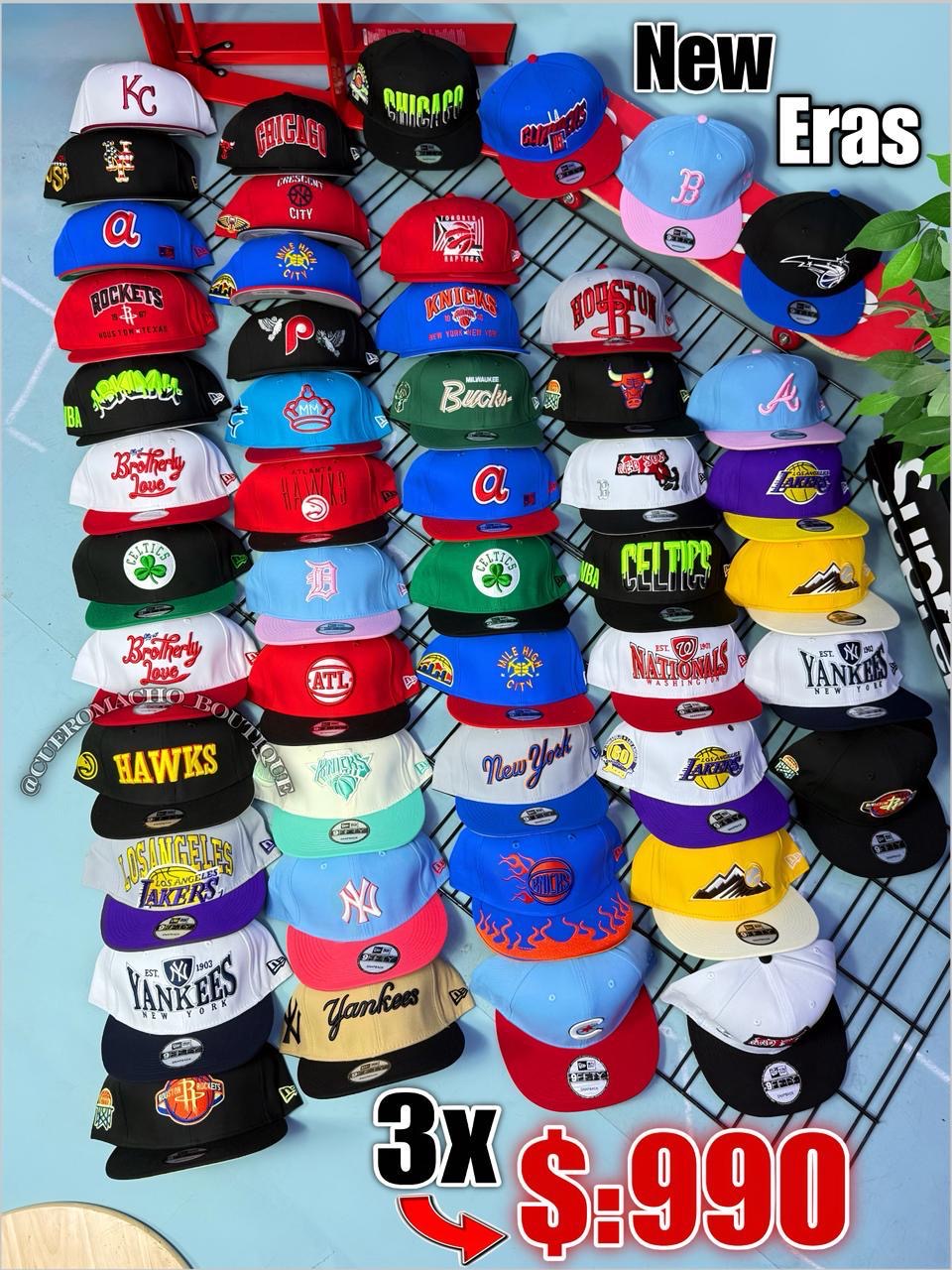 Gorra New era 3x $:990
