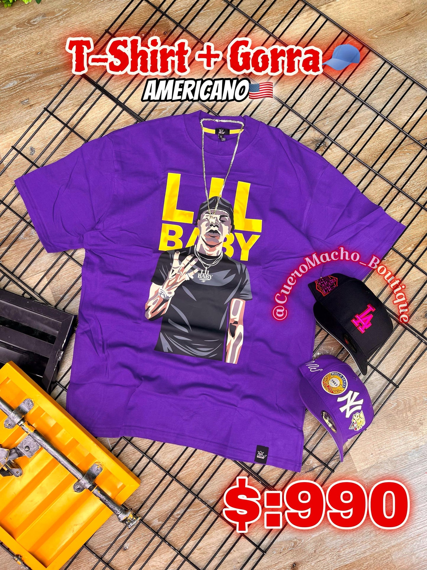 T-shirt + Gorra $:990