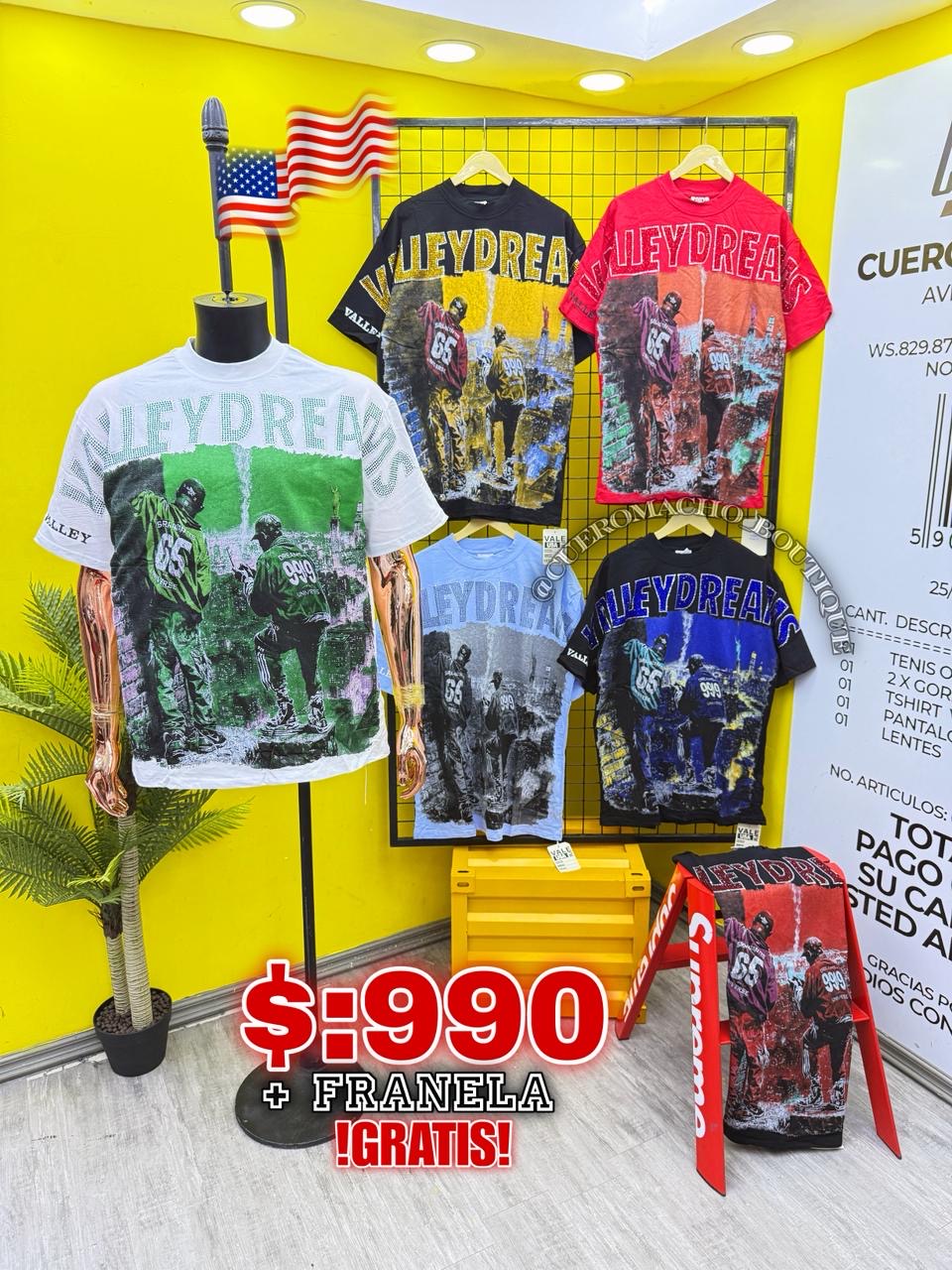 T-shirt Valley oferta🔥