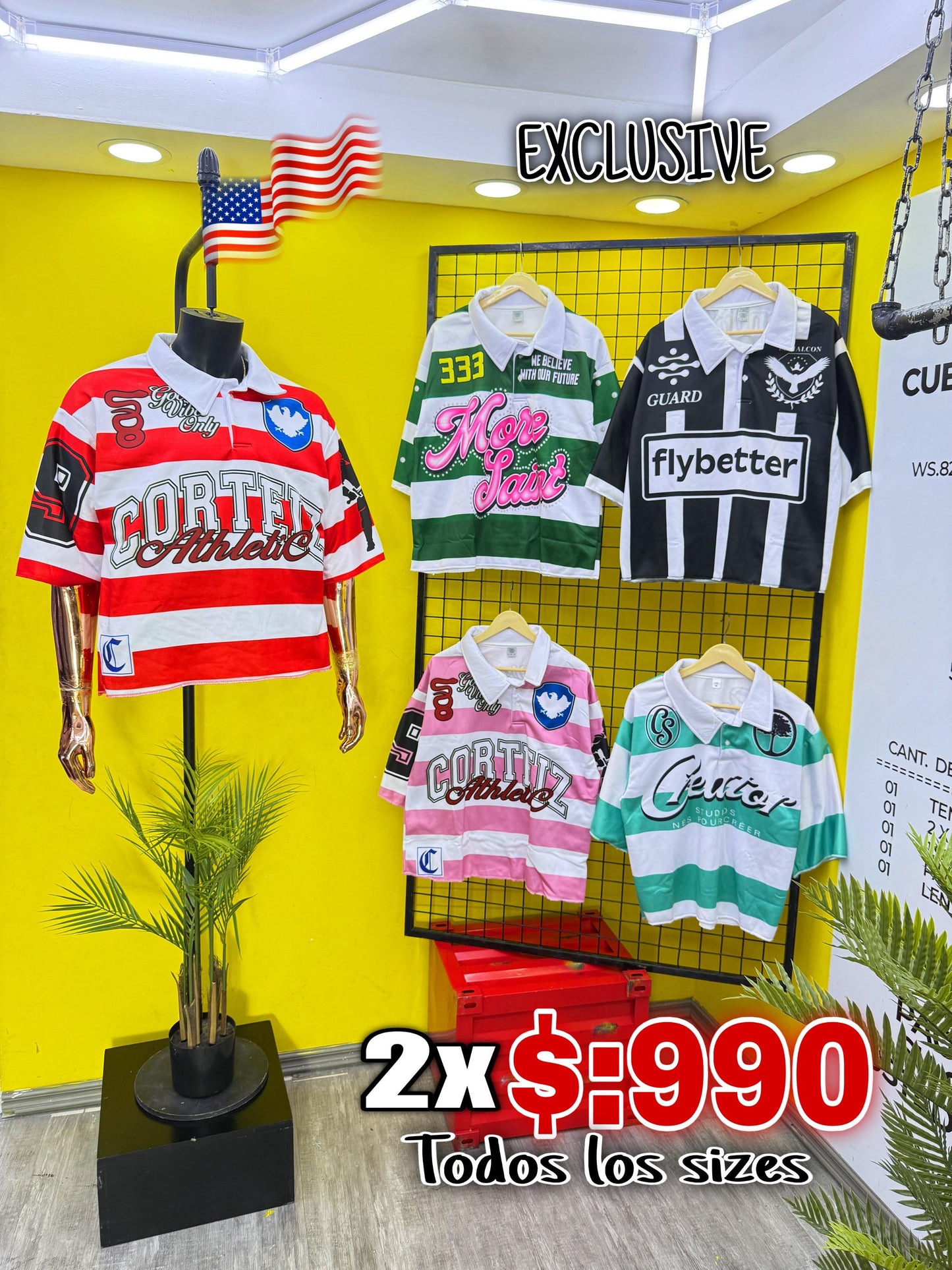 T-shirt Rayas oferta 2x $:990