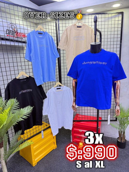 T-shirt en oferta 3x $:990