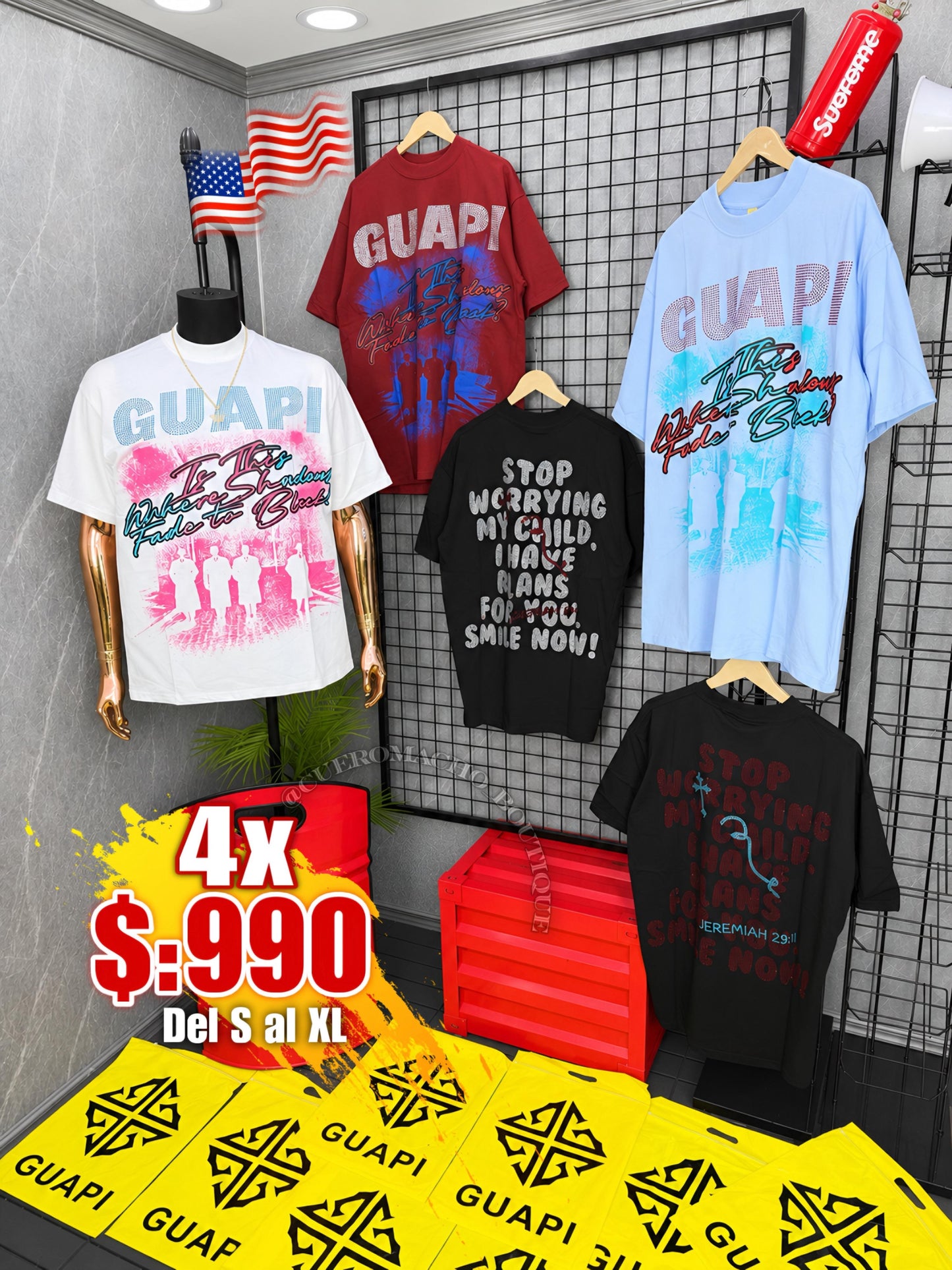 Poloche 4x $:990 oferta