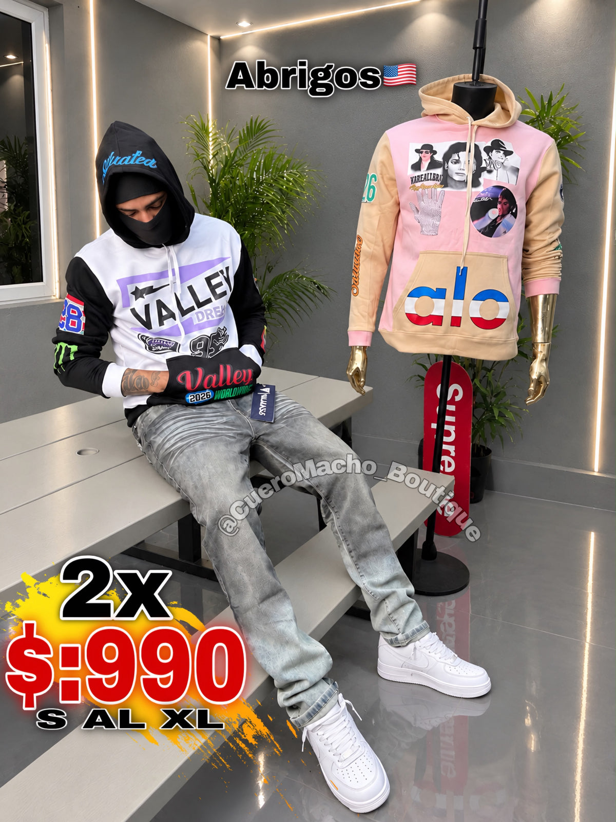 Abrigos en oferta 2x $:990