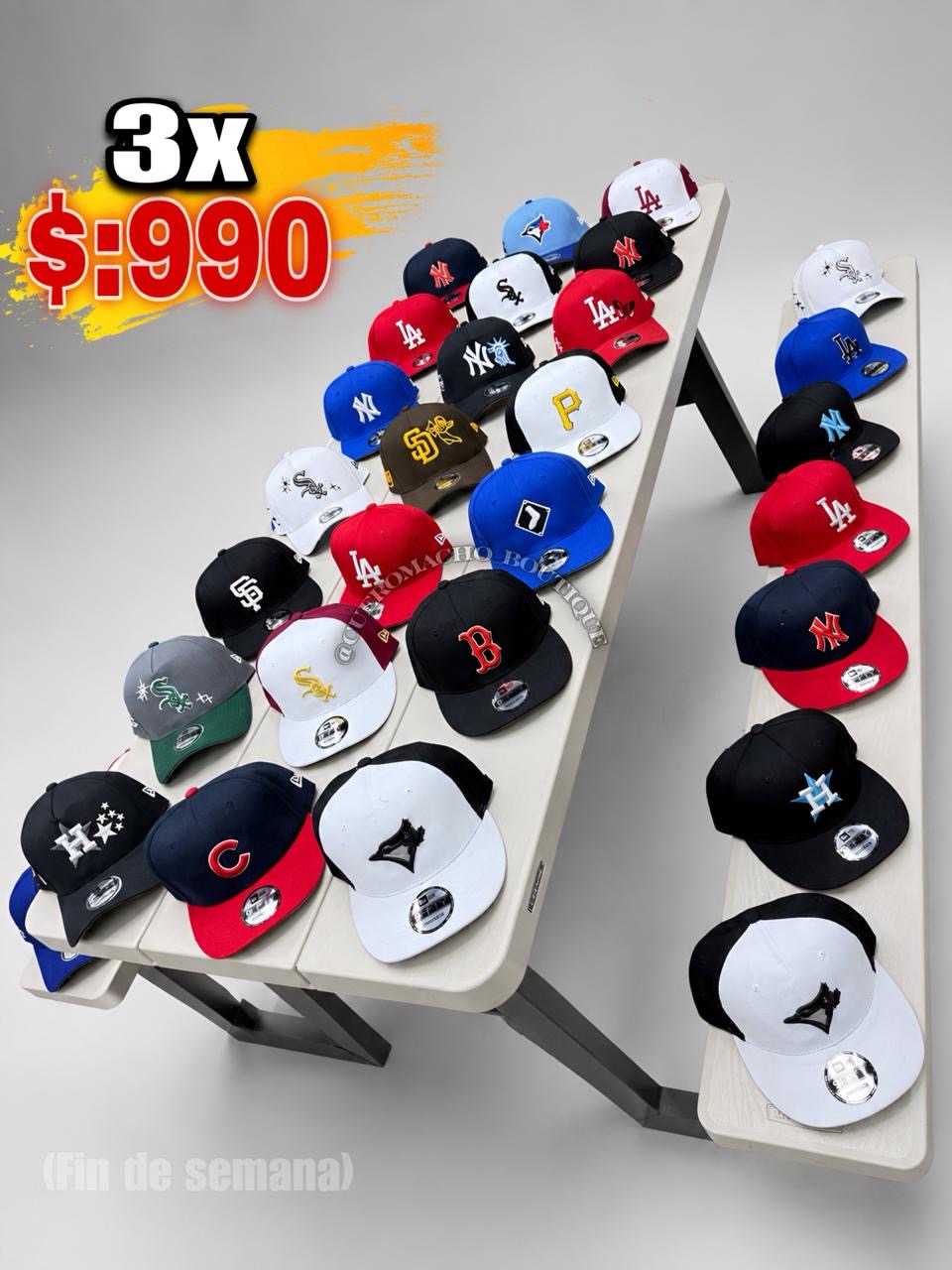 Gorras 3 x $:990