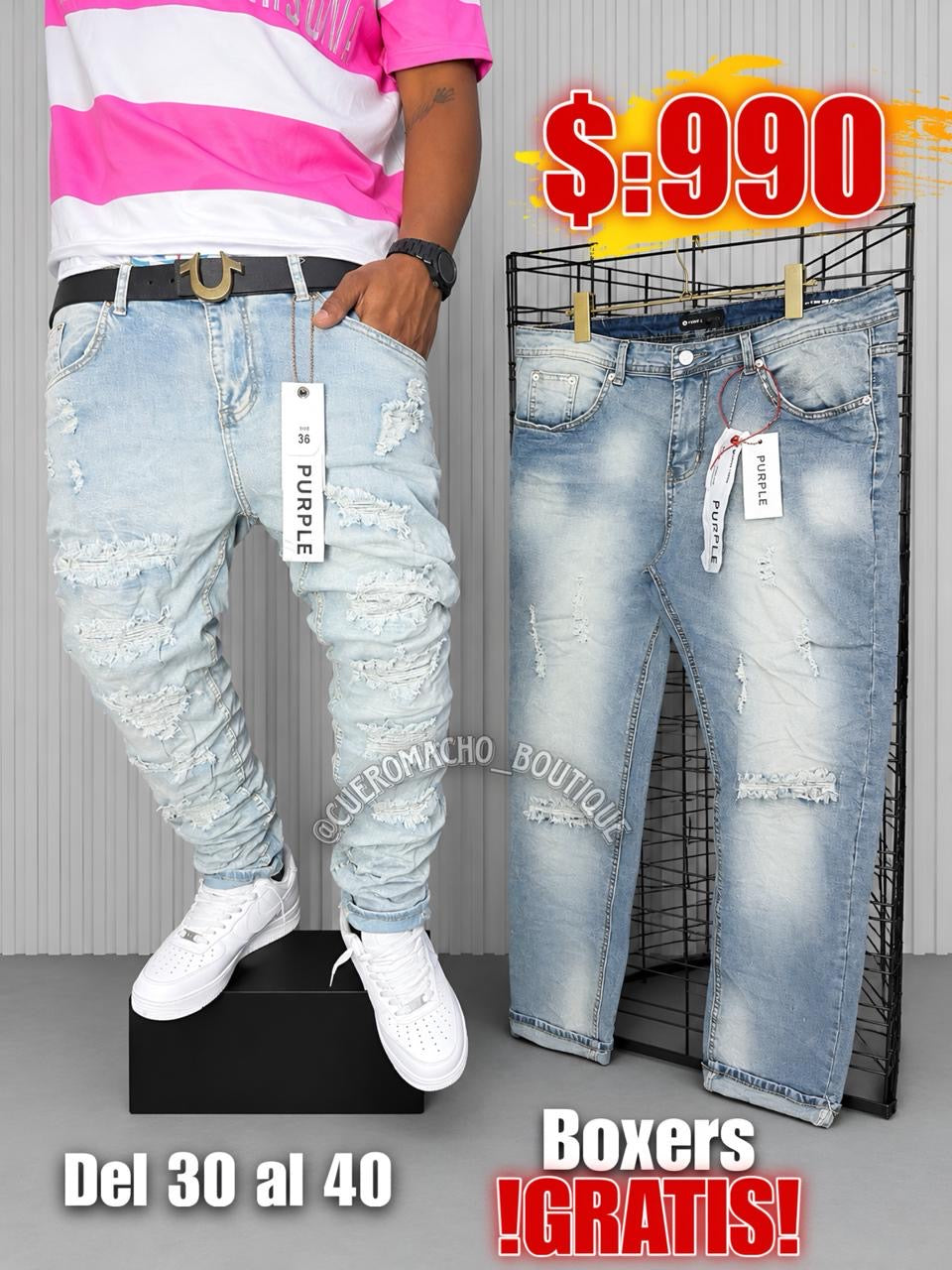 Pantalones Purple