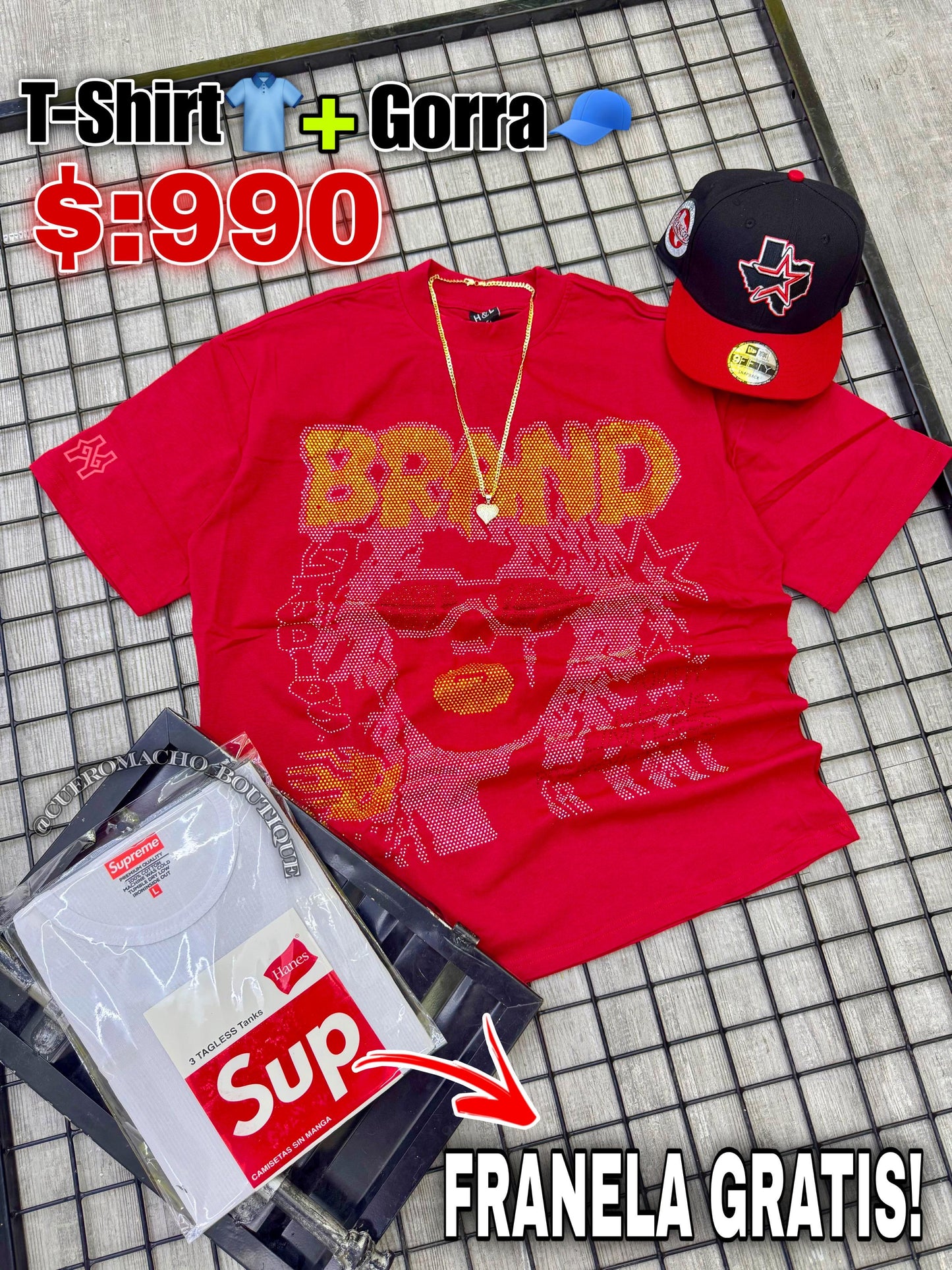 T-shirt + Gorra ( $:990 )
