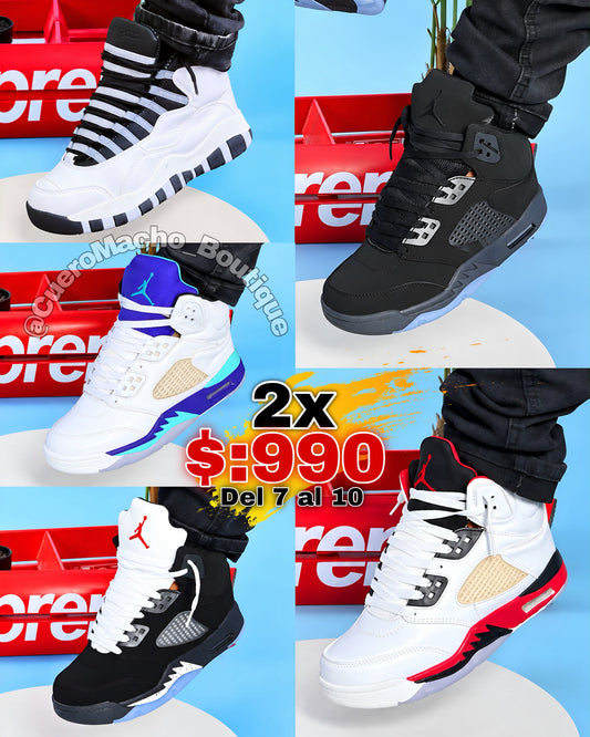 jordan 5 oferta 2x $:990