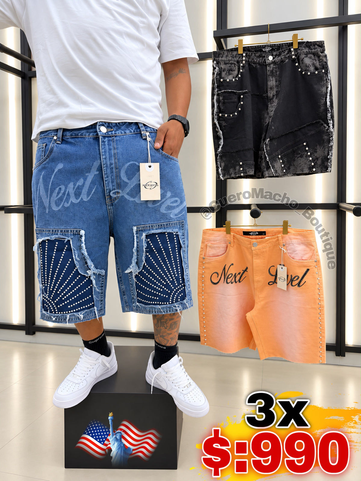 Bermudas 3x $:990