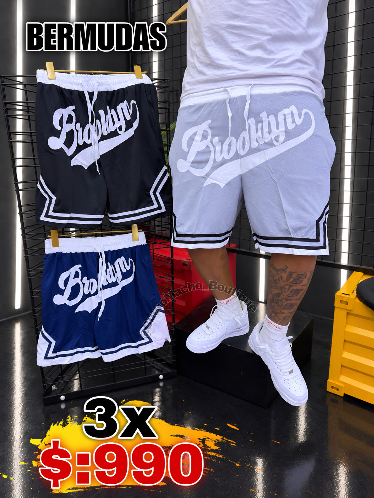 Bermuda sport 3x $:990