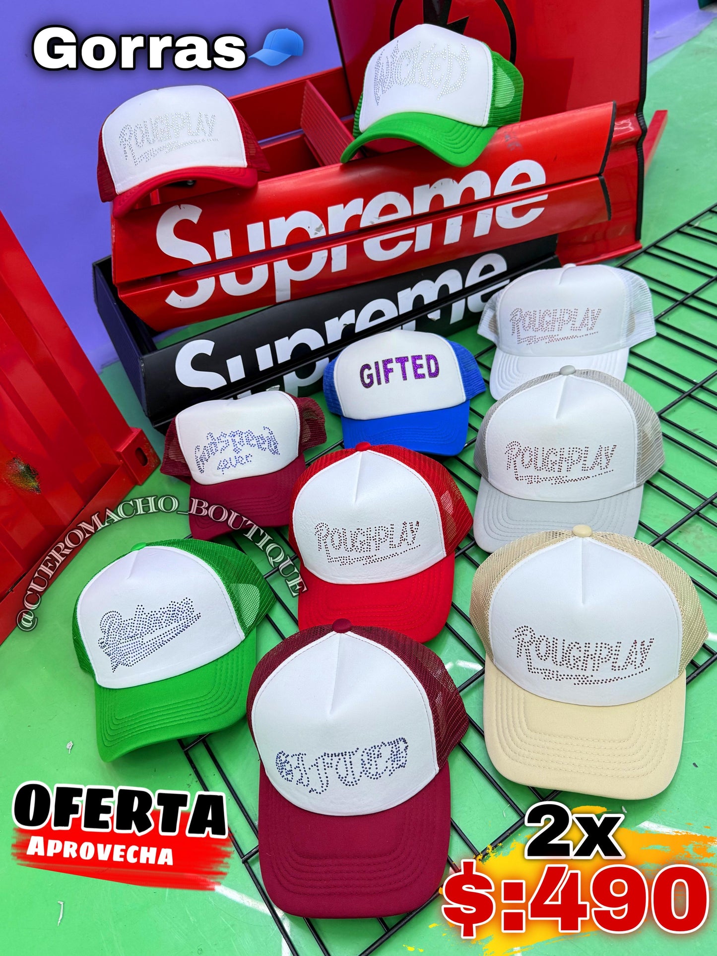 Gorra de brillo ( 2x $:990 )