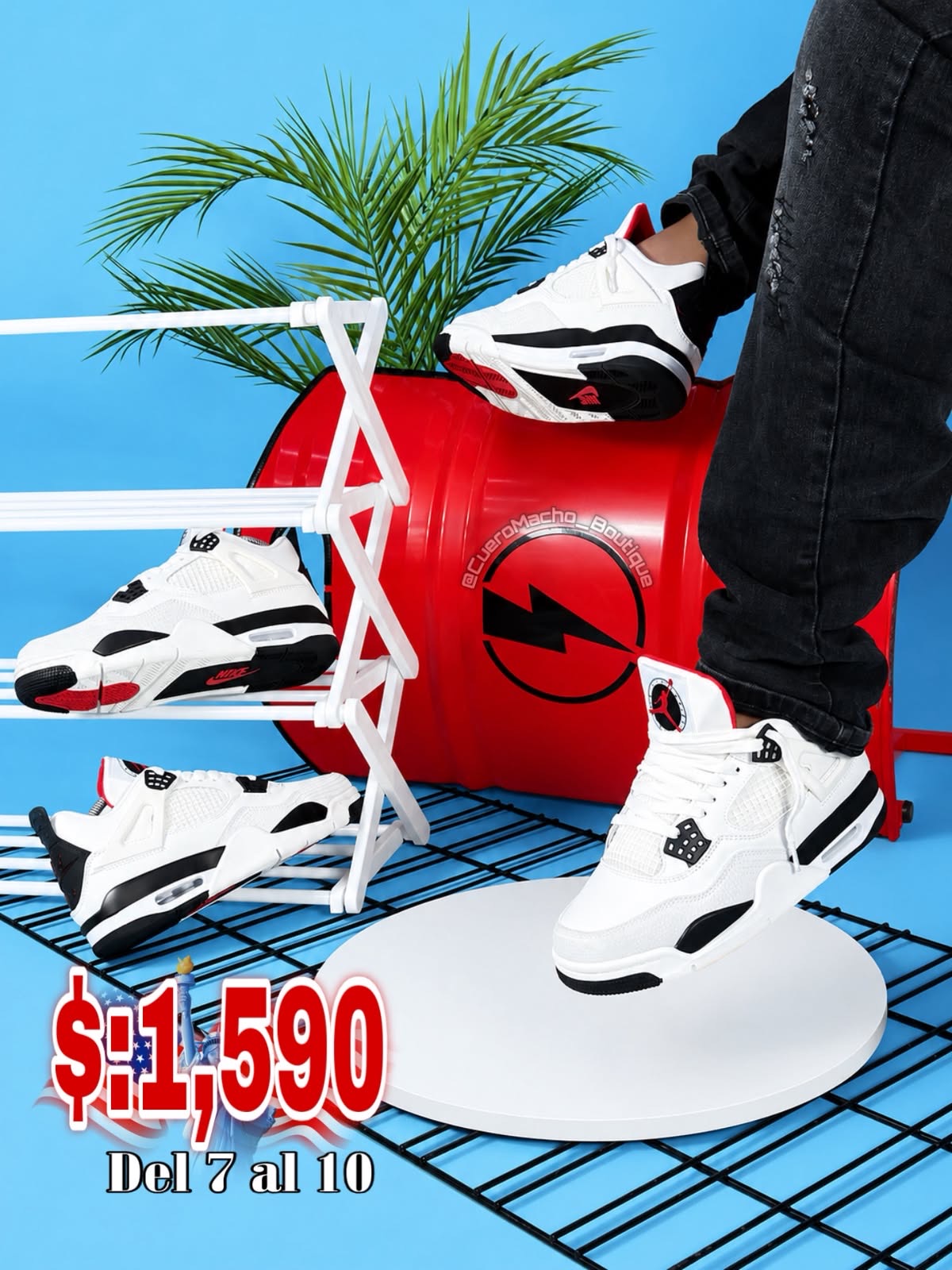 Jordan 4 Alta gamas