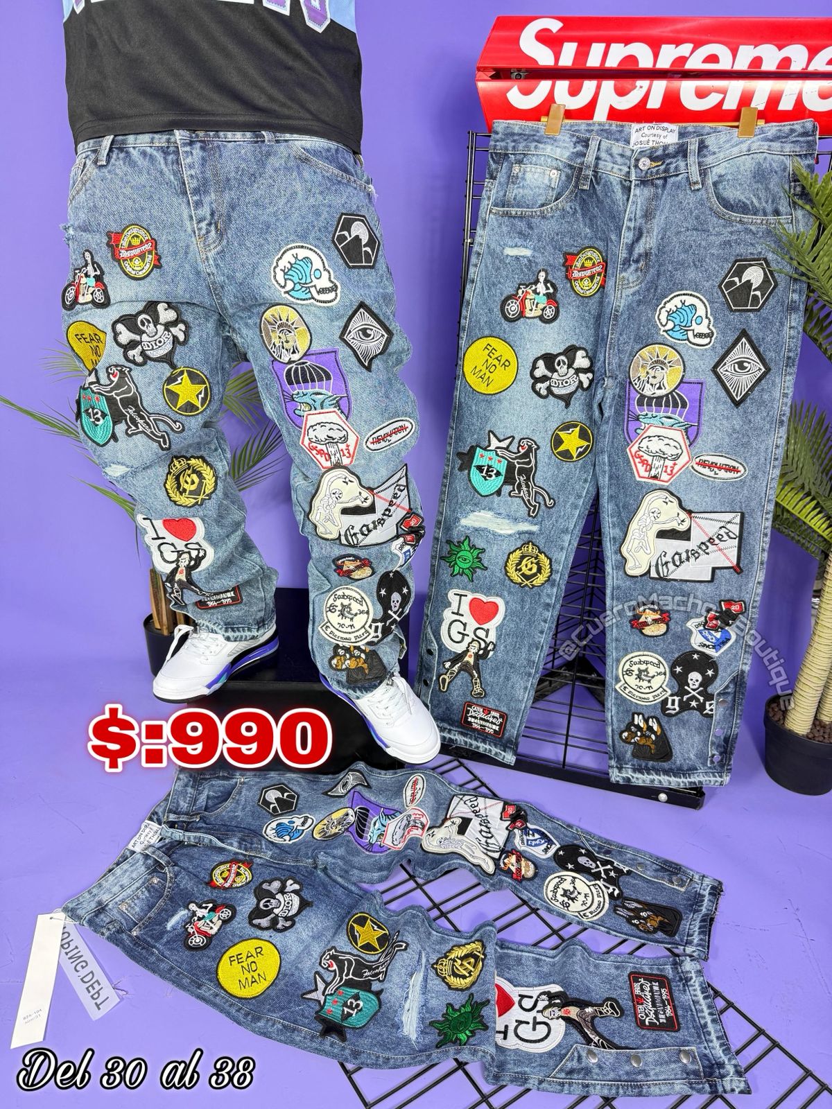 Pantalones de Parchos