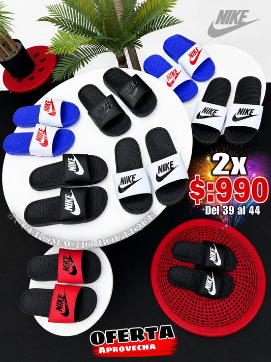 Sandalias Nike 2x $:990