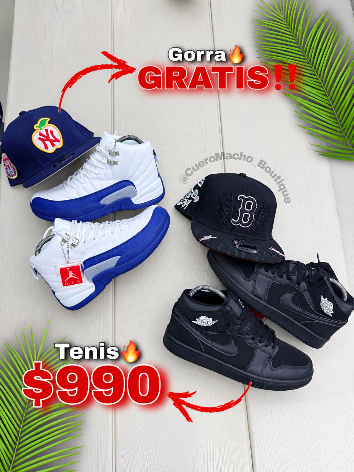 Tenis y Gorra $:990