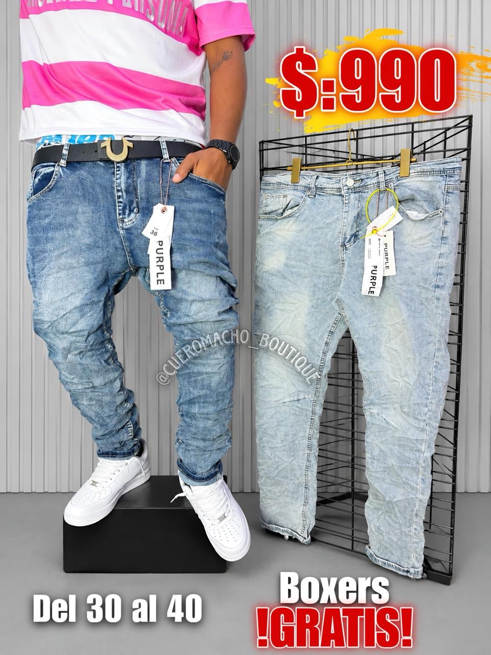 Pantalones Purple