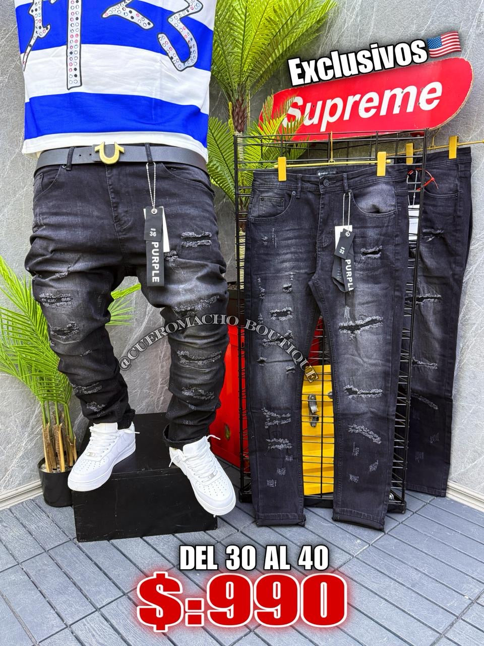 Pantalones Purple
